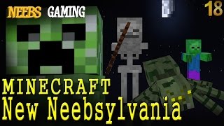 MINECRAFT Hell Night  New Neebsylvania 18 [upl. by Ilyse]