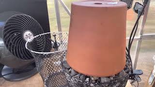 Cheap heater idea for the greenhouse [upl. by Jareb]