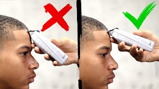 9 Line Up MISTAKES You SHOULD AVOID  How To Get A Sharp Hairline [upl. by Koehler]