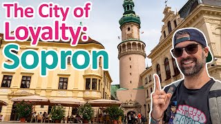 HUNGARYs City of Loyalty Historic Town of SOPRON  Travel Guide [upl. by Oremar]