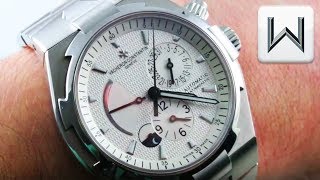 Vacheron Constantin Overseas Dual Time 47450B01A9226 Luxury Watch Review [upl. by Lerat882]