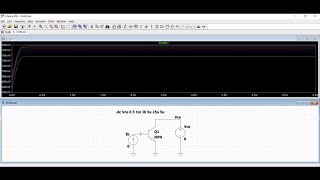 DC analysis of NPN transistor using LTspice tool [upl. by Rye]