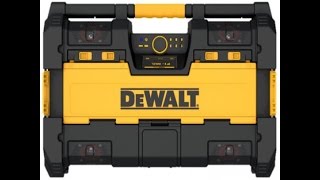 Dewalt Tough System Radio and Charger DWST08810 Review [upl. by Joashus]