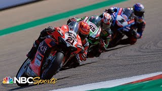 World Superbike Pirelli Aragon  Round 1  EXTENDED HIGHLIGHTS  Motorsports on NBC [upl. by Athey734]