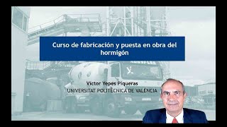 Curso de fabricación y puesta en obra del hormigón [upl. by Rafael]