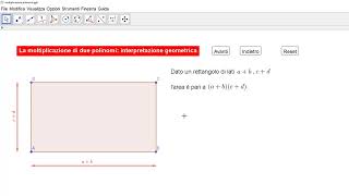 Interpretazione geometrica del prodotto di due polinomi [upl. by Munsey]