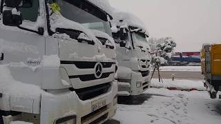 MercedesBenz Axor COLD START 5 [upl. by Berthe620]