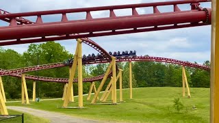 Intimidator 305  OffRide Uncut  Kings Dominion [upl. by Flora]