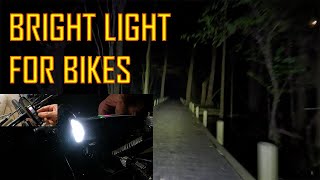 NiteRider Lumina MAX 2000 Bicycle Headlight  Demonstration and Review [upl. by Layney]