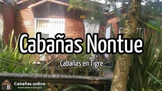 Cabañas Nontue  Cabañas en Tigre Argentina [upl. by Schiro]