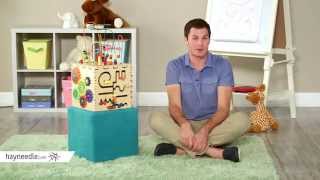 Anatex Deluxe Mini Cube Activity Center  Product Review Video [upl. by Rebmak]