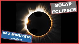 They turned off the Sun Solar Eclipses explained in 2minutes [upl. by Bridget162]