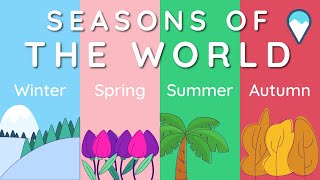 SEASONS OF THE YEAR Song for Kids 🎶 Kids Learning Videos [upl. by Nonna]