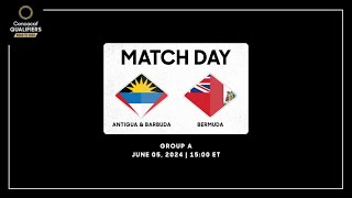 Antigua amp Barbuda vs Bermuda  Concacaf Qualifiers  Road to 2026 [upl. by Akinad]