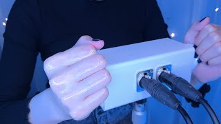 ASMR Brain Melting Oil Ear Massage for Deep Sleep 😴 Whispering rubber gloves  耳マッサージ [upl. by Quartas]