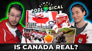 Canadians Discuss Canadian Stereotypes  SimplyPodLogical 15 [upl. by Cordie]