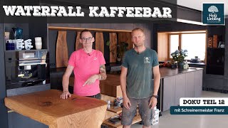 Waterfall Kaffeebar aus Massivholz bauen  HolzLiebling Küchen Doku Teil 12 [upl. by Nolaj]