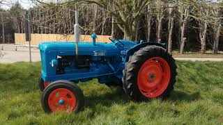 1956 Fordson Major Diesel E1A Restoration start to finish [upl. by Llywellyn]