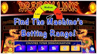 Find the Betting Range of Dragon Link Slots  Revamped 20 [upl. by Gurias636]