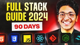 90 Day Full Stack Developer Roadmap 2024 FULL GUIDE 🔥 Ishan Sharma [upl. by Winikka]