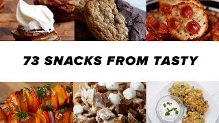 73 Snacks From Tasty [upl. by Anoi]