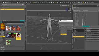 Daz Studio Transferring a V4 clone to G8F [upl. by Akehsal]