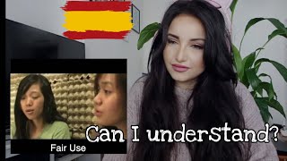 Spanish woman reacts to Maldita  Porque  Full chabacano version [upl. by Riamo679]