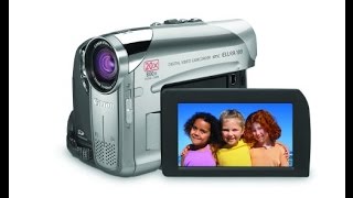 Canon Elura 100 MiniDV Camcorder Reviews [upl. by Sidra]