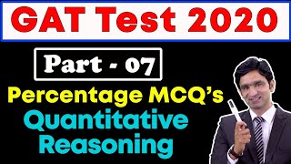 GAT Test Preparation 2020  NTS Quantitative Questions with Answers [upl. by Nymassej]