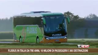 Flixbus in Italia da tre anni 10 milioni di passeggeri e 300 destinazioni [upl. by Drawyah]