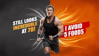 quotAt 78 Sylvester Stallone Reveals the 5 Foods He NEVER Eats to Stay Youthful and Fit 🔥quot [upl. by Elgar237]