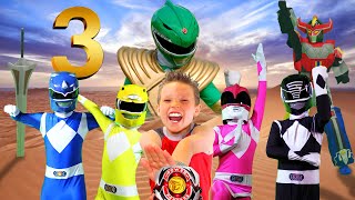 POWER RANGERS NINJA KIDZ Episode 3  Rise of the GREEN RANGER [upl. by Danielle]