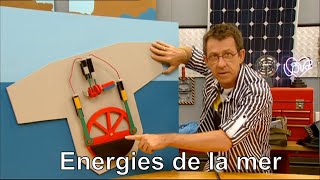 Comment fait le SEAREV pour produire de lélectricité avec les vagues   Cest Pas Sorcier [upl. by Oigufer]