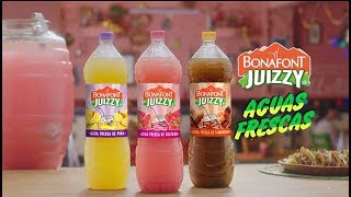 BONAFONT Juizzy Aguas Frescas México 2019 [upl. by Evey663]