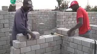 Interlocking Brick House on K24 [upl. by Ecylahs]