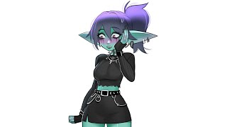 Invite Lola The Goth Goblin On A Date  Roxxxan comic [upl. by Ludlow]