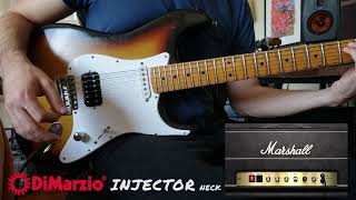 DiMarzio Neck Single Shootout  Injector neck v Cruiser bridge [upl. by Ahtnahc392]