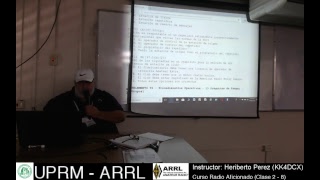 UPRMARRL Curso Radio Aficionado 2  8 [upl. by Ferretti]