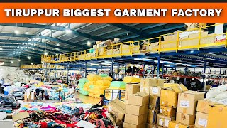 INDIAS Biggest Garment Manufacturer Tiruppur Factory  BSE Listed Company  Garment Mantra [upl. by Terrill244]