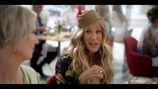 Sarah Jessica Parker Cynthia Nixon in And just like that first diner [upl. by Ennaylil]