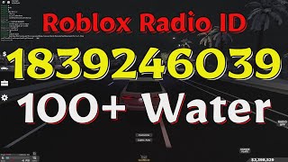 Water Roblox Radio CodesIDs [upl. by Gobert]