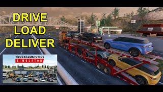 Truck and Logistics Sim Drive Load and Deliver [upl. by Sidwel]