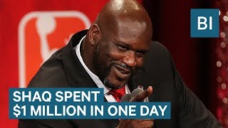 Shaq Spent 1 Million In One Day [upl. by Schiro]