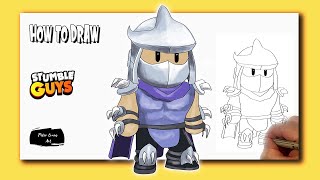 How to Draw Shredder [upl. by Ynnor301]