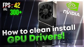 How to do a Clean Graphics Card Driver Installation  DDU Tutorial 2020 [upl. by Yarezed719]