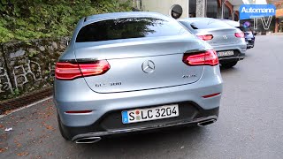 2017 Mercedes GLC 300 Coupé 245hp  pure SOUND 60FPS [upl. by Dyun]