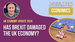 Has Brexit Damaged the UK Economy  ALevel amp IB Economics [upl. by Verlie]