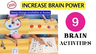 9 Brain gym Activities For Kids  Brain Gym Age 3 [upl. by Ailaroc]