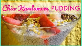 Rezept für Chia Kardamom Pudding [upl. by Llenaej633]