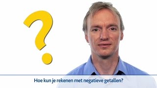 Rekenen met negatieve getallen [upl. by Fanni]